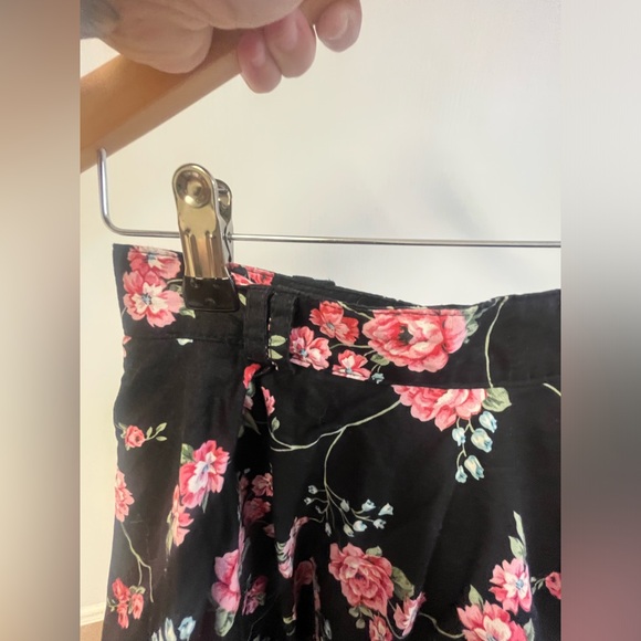 Layered Printed Skirt‎ 100% Cotton Size 10 belt looped wais western Collection - Picture 5 of 13